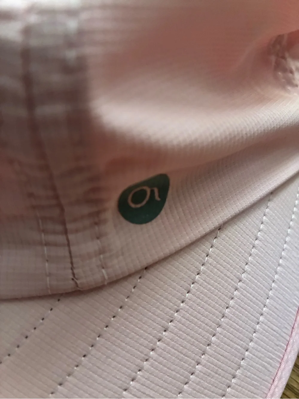 Light Pink Ponyflo Baseball Cap NWOT - Picture 3 of 5